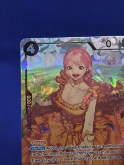 One Piece Awakening of the New Era Rebecca OP05-091 Alternate Alt Art NM - Image 3