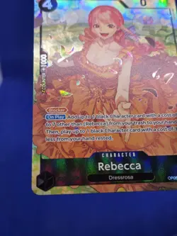 One Piece Awakening of the New Era Rebecca OP05-091 Alternate Alt Art NM - Image 5