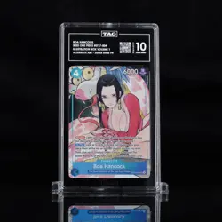 2025 ONE PIECE PROMOS ILLUSTRATION BOX VOL.1 #004 BOA HANCOCK TAG 10 GEM MINT - Image 1