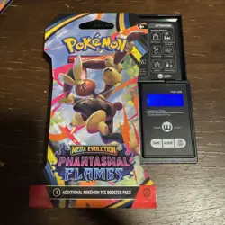 32.11g HEAVY - Pokemon TCG M&E Phantasmal Flames Booster Pack / Possible GoDU - Image 1