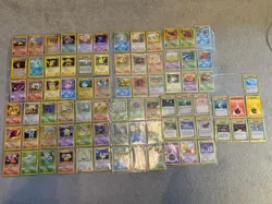 158 Vintage WOTC Pokemon Card Bundle Joblot Collection - No duplicates! - Image 1