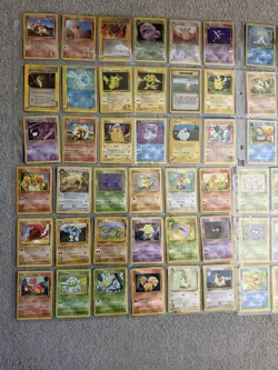 158 Vintage WOTC Pokemon Card Bundle Joblot Collection - No duplicates! - Image 2