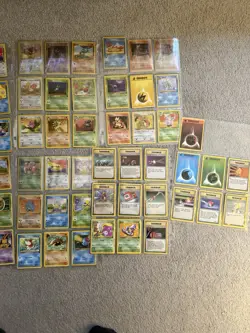 158 Vintage WOTC Pokemon Card Bundle Joblot Collection - No duplicates! - Image 5