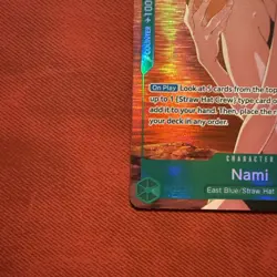 NAMI - One Piece TCG EB02-017 - AA Alt Art Rare - Extra Booster Anime 25th NM - Image 5