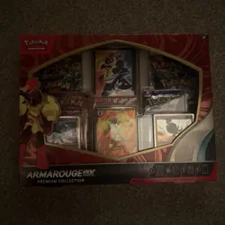 POKEMON TCG SCARLET & VIOLET ARMAROUGE EX PREMIUM COLLECTION *FACTORY SEALED* - Image 1
