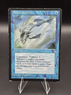 Magic the Gathering - Mystic Remora - Ice Age - Excellent - MTG - Image 1