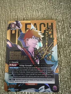 Union Arena Bleach Ichigo Kurosaki Figure SR 3 Star UE01BT/BLC-1-041 English - Image 1