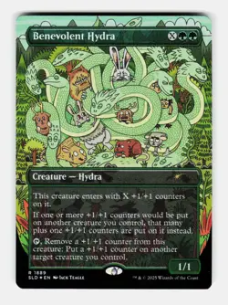 MTG: Benevolent Hydra (Rainbow Foil) | Secret Lair Drop Series 1889 NM - Image 1