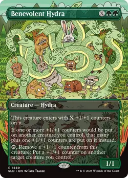 Benevolent Hydra (Rainbow Foil) [Secret Lair Drop Series] Foil Near Mint - Image 1