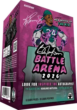 2026 Bo Jackson Battle Arena Blaster Box Ken Griffey Jr Edition NEW - FREE SHIP - Image 1