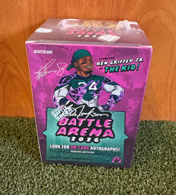 2026 Bo Jackson Battle Arena Ken Griffey Jr Edition Blaster Box - Image 1