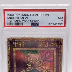 Pokemon The Movie 2000 Ancient Mew Promo PSA 7 NM - Image 3