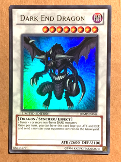 yugioh Dark End Dragon 2014 JUMP-EN044 Limited Edition Near Mint - Image 1
