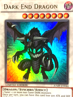 yugioh Dark End Dragon 2014 JUMP-EN044 Limited Edition Near Mint - Image 3