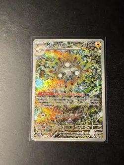 Magneton SVP159 Scarlet & Violet Illustration Rare Promo Pokemon Card - Image 1