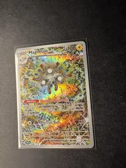 Magneton SVP159 Scarlet & Violet Illustration Rare Promo Pokemon Card - Image 2