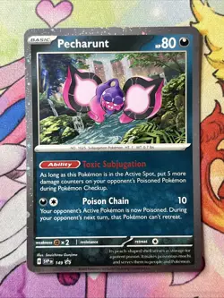 Pecharunt SVP149 - Pokemon Scarlet & Violet Promo Holo - NM - Image 1