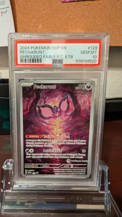 Pecharunt - 129 (Pokemon Center Exclusive) 129 Sv: Scarlet & Violet Promo PSA 10 - Image 1