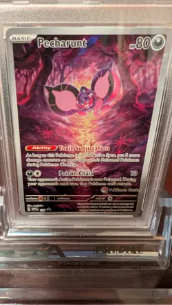 Pecharunt - 129 (Pokemon Center Exclusive) 129 Sv: Scarlet & Violet Promo PSA 10 - Image 2
