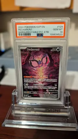 Pecharunt - 129 (Pokemon Center Exclusive) 129 Sv: Scarlet & Violet Promo PSA 10 - Image 4