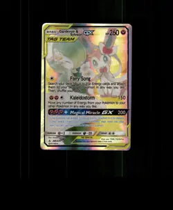 Fan-Art READ DESCRIPTION BELOW HOLO Gardevoir Card Sylveon Pokemon Card p3 - Image 1