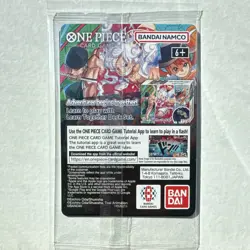Bandai Namco Monkey.D.Luffy One Piece CCG US Voyage Promo Full Art Holo Card - Image 2