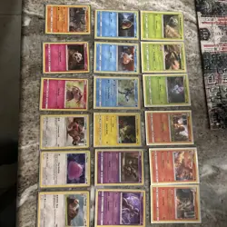 Pokemon TCG - SM Detective Pikachu Complete Set 18 Cards Holo Rare LP- NM - Image 1