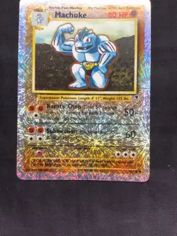 Pokemon Cards: Legendary Collection Reverse Holo: Machoke 51/110 - Image 2