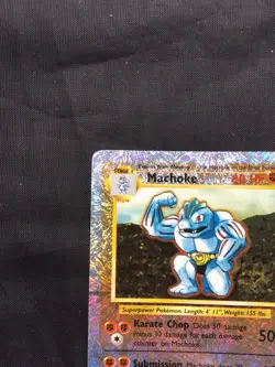 Pokemon Cards: Legendary Collection Reverse Holo: Machoke 51/110 - Image 3