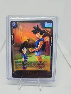 Son Goku Jr. FB08-102 Alternate Art Saiyan's Pride Dragon Ball English Card Fusi - Image 1