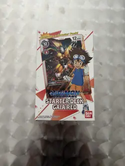 Digimon Card Game Starter Deck Gaia Red ST-1 811039034368 - Image 1