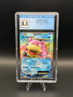 CGC 8.5 NM/Mint+ Slowbro EX 26/108 Evolutions Pokemon Card - Image 1