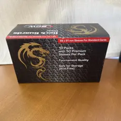 500 BCW Standard Gaming Card Orange Deck Guards MTG pokemon Double Matte sleeves - Image 2