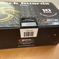 500 BCW Standard Gaming Card Orange Deck Guards MTG pokemon Double Matte sleeves - Image 3
