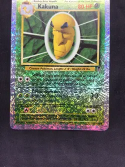 Pokemon Cards: Legendary Collection Reverse Holo: Kakuna 50/110 - Image 2
