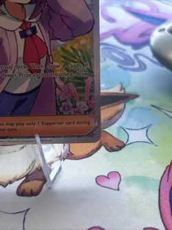 Pokemon Card TCG - Lacey 166/142 Ultra Rare Full Art Trainer Stellar Crown NM - Image 5