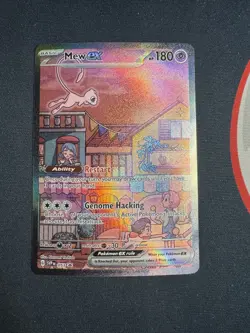 Pokemon TCG Mew EX 053 Holo Black Star Promo Scarlet & Violet 151 Card - Image 1