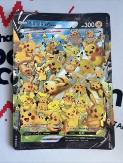 Pikachu V-UNION - Jumbo Cards (PR) SWSH141 - Image 1