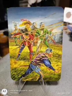 Sorcery Contested Realm Beta Albespine Pikemen Foil NM Exceptional - Image 2