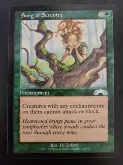 🔮Song of Serenity - Exodus - Magic The Gathering - MTG - Image 1