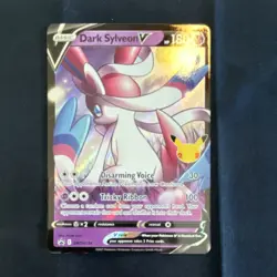 Pokemon Dark Sylveon V Promo Full Art Holo SWSH134 Sword & Shield 180 HP - Image 1