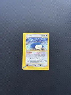 Pokemon Card Skyridge Snorlax 100/144 E Series Pokemon TCG - Image 3
