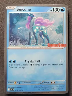 Suicune 026/094 Cosmos Holo UNSEALED Gamestop Promo Pokemon TCG - Image 1