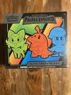Pokemon Scarlet & Violet Paldea Evolved Elite Trainer Box Sealed Brand New - Image 1