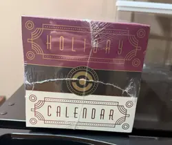 2025 Pokemon TCG Holiday Calendar + Moon Poke Ball Tin - New / Sealed - Image 4