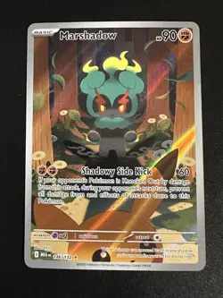 Marshadow 146/132 Pokemon Mega Evolution Illustration Rare Full Art Holo NM - Image 1
