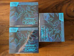 Pokemon TCG: Mega Evolution Phantasmal Flames Elite Trainer Box ETB Sealed - Image 1