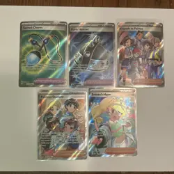 Pokemon TCG Lot Of 5 Full Art Trainers ALL MINT CONDITION - Image 1