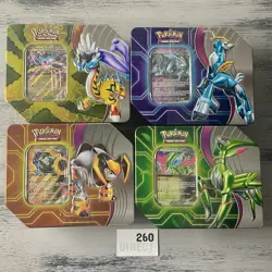 ⭐SHIPS TODAY⭐ Pokemon TCG Paradox Destinies & Clash Tins - Variety Lot Of 4 - Image 3