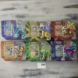 ⭐SHIPS TODAY⭐ Pokemon TCG Paradox Destinies & Clash Tins - Variety Lot Of 4 - Image 4